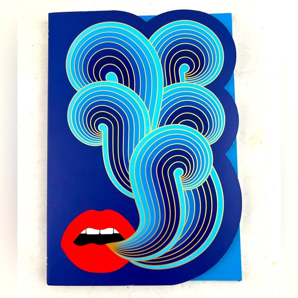 Jonathan Adler Lips Journal - Unused - Picture 1 of 7